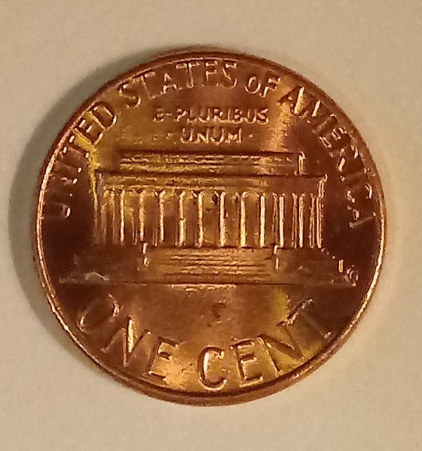 1985-D-Lincoln-Penny-Annealing/Counterclash
